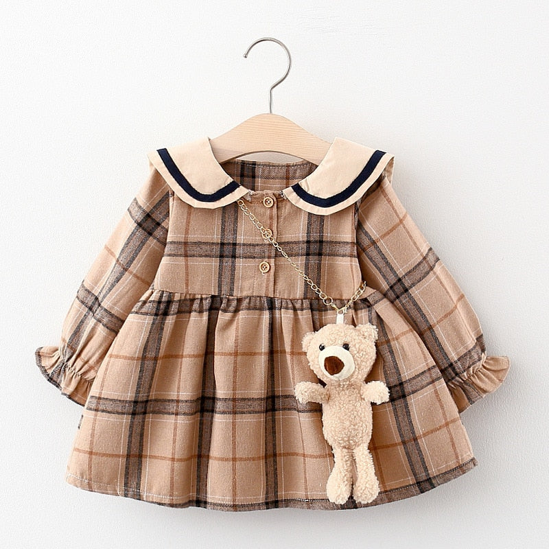 Toddler Girls Plaid Dresses